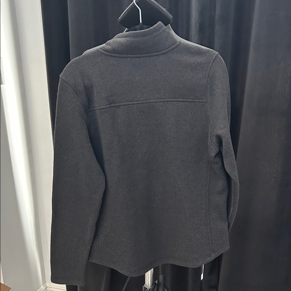 The North Face Dark Gray Quarter-Zip Fleece - Picture 4 of 4